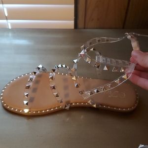 Studded sandals